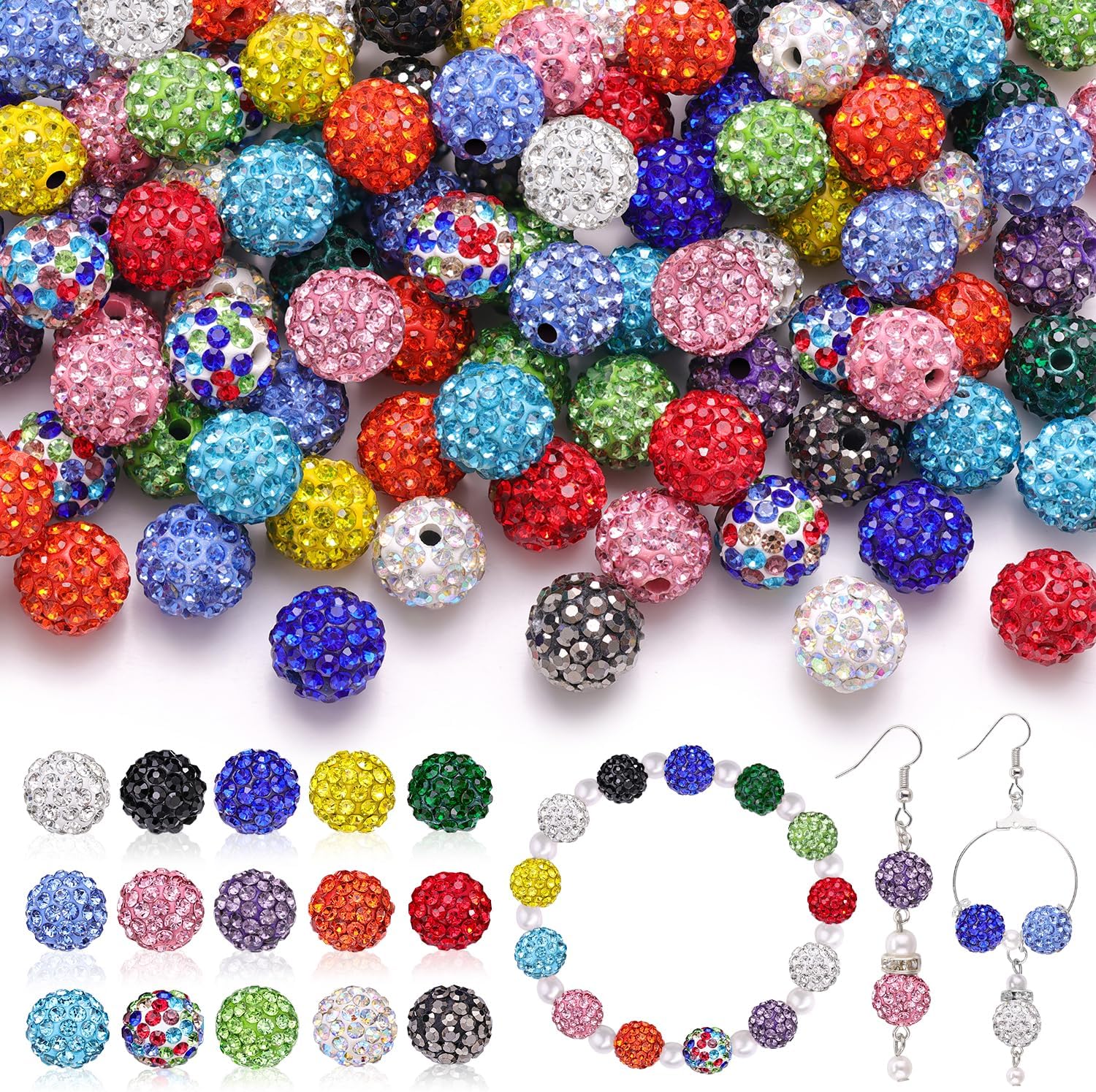 rhinestone beads 10
